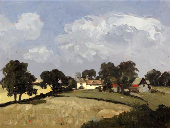 § Campbell Archibald Mellon (1878-1955) Thorpe near Haddiscoe, Norfolk 8.75 x 11.5in.